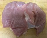簡単…弱火で柔らか!パクチーロールチキン作り方1写真