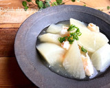あさりと大根のしょうがスープ煮作り方8写真