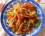 カリカリ麺が美味しい「普通の焼きそば」作り方10写真