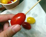 ミニトマトのレモンティーマリネ作り方1写真