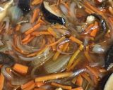 椎茸の戻し汁でカレイのあんかけ作り方7写真