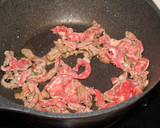 簡単！ほうれん草と牛肉と卵の炒め物作り方8写真