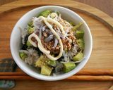 コクうま♪アボカド納豆ご飯作り方3写真