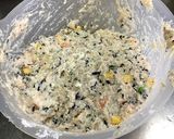 離乳食後期 ひじき入り具沢山ハンバーグ作り方4写真