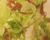 りんごの皮とキャベツのパスタ作り方2写真