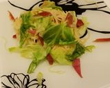 りんごの皮とキャベツのパスタ作り方4写真