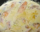 鮭のクリーム煮作り方5写真