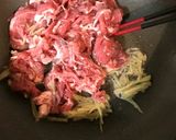 豚こま肉の味噌生姜焼き作り方2写真