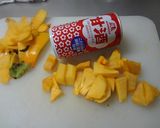 柿と甘酒の温かいスムージー作り方1写真
