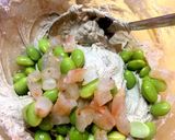 そばがき油揚げ煮作り方2写真