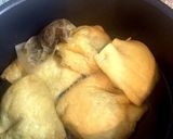 そばがき油揚げ煮作り方4写真