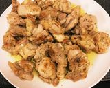 鶏もも肉のガーリック焼き作り方5写真