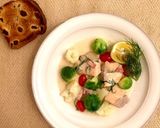 秋シャケのクリームシチュー作り方18写真