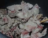 ぎんなん豚コマ炒め作り方1写真