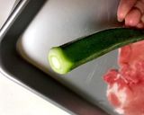 オクラの梅チーズ豚肉巻きフライ作り方1写真