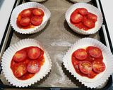 ホシノ&春よ恋❤️プチトマトのバジルピザ作り方8写真