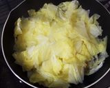 材料2つだけ！白菜とベーコンの蒸し煮作り方4写真