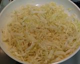 キャベツのカレー炒めのホットドッグ作り方3写真