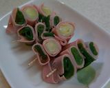 長ネギのロースハム巻き‼作り方3写真