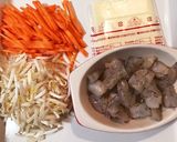カリッとモチッと♡海老もやしチーズチヂミ作り方1写真