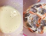 カリッとモチッと♡海老もやしチーズチヂミ作り方2写真