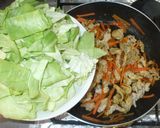 豚肉とキャベツのカレー粉野菜炒め♪簡単作り方7写真