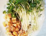 カイワレと油揚げのレンジでポン♪作り方3写真