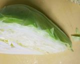 ずぼら!キャベツ豚肉チーズのミルフィーユ作り方1写真
