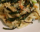 塩焼きうどん作り方3写真