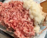 鶏つくね・自家製なめ茸おろしで♪作り方2写真