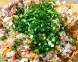 鶏つくね・自家製なめ茸おろしで♪作り方5写真