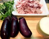 簡単！節約！豚となすのみぞれ煮作り方1写真