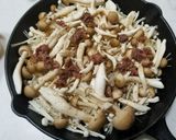 スキレット料理♪きのこのオーブン焼き作り方1写真
