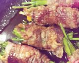 四角豆と人参の葉っぱの牛肉巻き作り方6写真