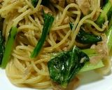 ツナと小松菜のスパゲティ♡(#^^#)♡作り方11写真