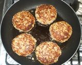 大麦ハンバーグ♪簡単作り方7写真