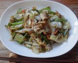 ピンピン炒め定食！（肉野菜炒め）作り方2写真