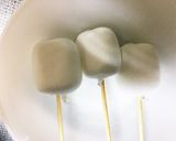 簡単！フランケンとおばけのマシュマロ♡作り方1写真