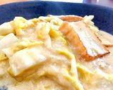ヘルシー！厚揚げと白菜の豆乳クリーム煮作り方5写真
