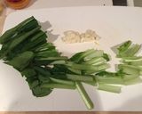 えびと小松菜のカラブレーゼ作り方1写真
