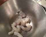 えびと小松菜のカラブレーゼ作り方4写真