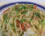 鮭とキャベツのあっさり旨パスタ作り方3写真