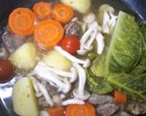 冷蔵庫の残り物野菜で作る♪ビーフのポトフ作り方7写真