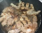 四日市名物トンテキ！作り方4写真