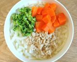 離乳食後期\♡/鶏そぼろ作り方3写真