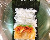 【超簡単 くるくるおにぎらず】作り方2写真