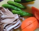 きのこの肉詰めキムチ作り方10写真