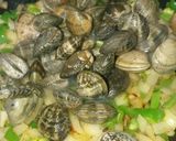 あさりの豆鼓炒め作り方5写真