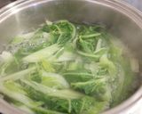 白菜葉っぱ鍋 韓国家庭料理作り方4写真