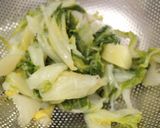 白菜葉っぱ鍋 韓国家庭料理作り方5写真